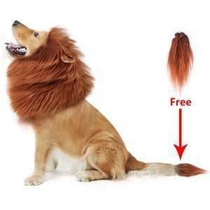 Pet Dog Lion Mane - Warm Winter Wig